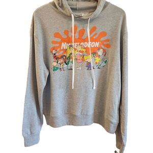 NICKELODEON Retro Rugrats 90's Graphic Hoodie Size XL